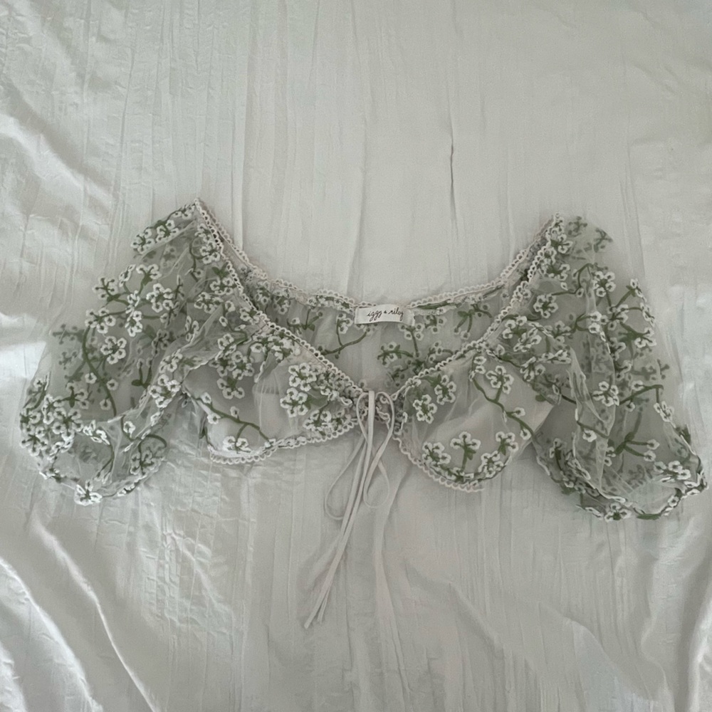 Iggy and Riely Flower Top